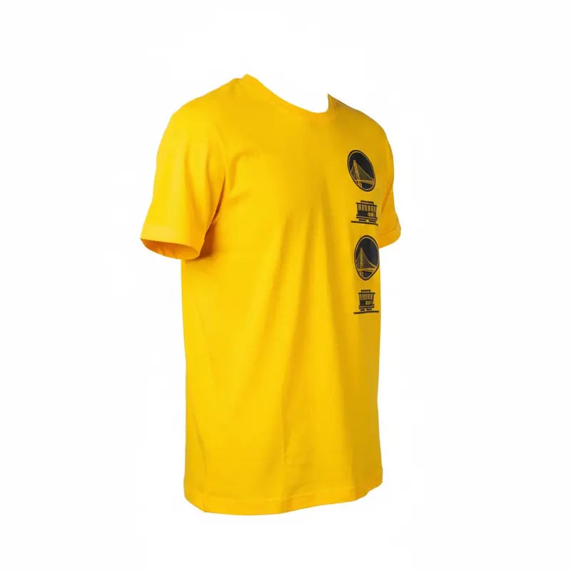 New Era Playera New York Amarillo Vibrante con Estampado Negro para Eventos Deportivos