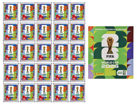 Copa Mundial Fifa 2026 Pack 25 Sobres Y Album Suave Panini