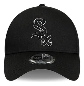 Gorra Chicago White Sox Mlb 9forty Strapback Negro Unitalla Bordado New Era