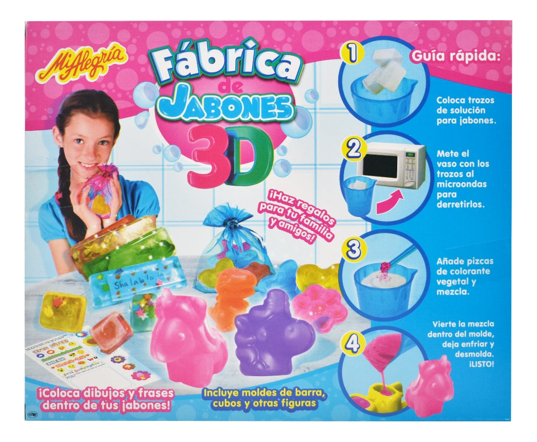 Fabrica De Jabones 3d Mi Alegria