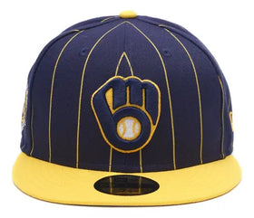Gorra Milwaukee Brewers 1970 Mlb 59fifty Azul 7 1/8 M New Era