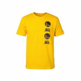 New Era Playera New York Amarillo Vibrante con Estampado Negro para Eventos Deportivos