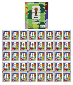 Copa Mundial Fifa 2026 Pack 40 Sobres Y Album Suave Panini