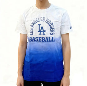 Playera Los Ángeles Dodgers Color Blanco Con Azul MLB Para Hombre Talla M New Era