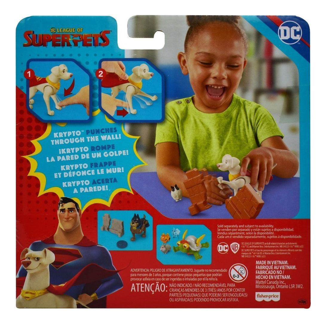 Dc League Of Super Pets Krypto Super Golpe Fisher Price