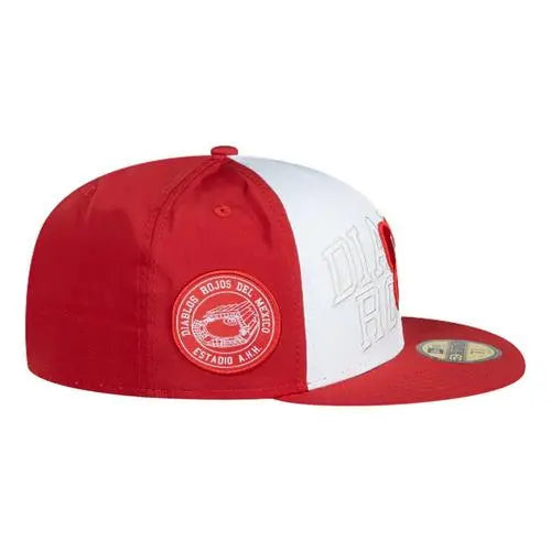 Gorra Diablos Rojos Mexico Lmb 59fifty Roja 7 3/8 Rojo G Bordado New Era