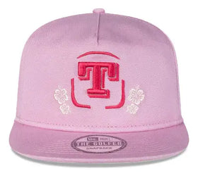 Gorra Olmecas De Tabasco Lmb The Golfer Snapback Rosa Unica Bordado New Era