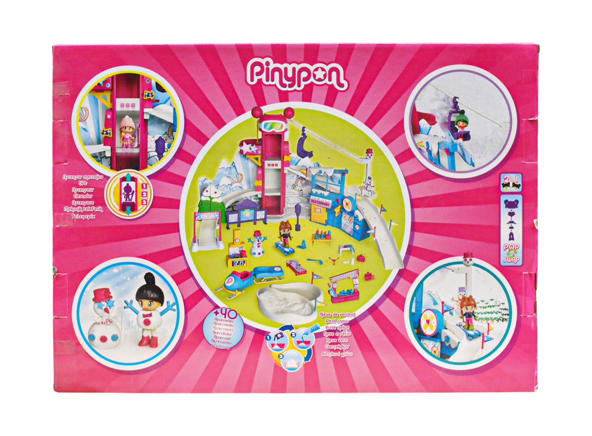 Pinypon Wow Estación De Esquí 40 Accesorios Famosa Cf