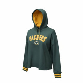 Sudadera Packers NFL Color Verde con Amarrillo Talla XS Para Mujer New Era