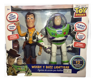 Juguete Buzz Y Woody Habla Español Pelicula Toy Story Niños
