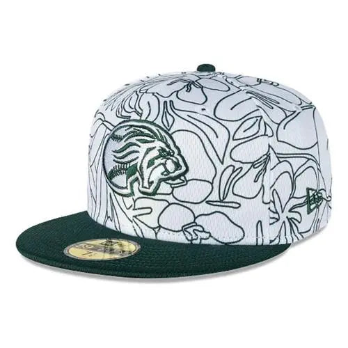 Gorra Leones De Yucatan 2024 Lmb 59fifty 7 1/8 Blanco Con Verde M New Era