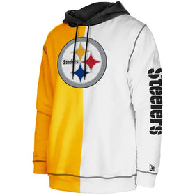 Sudadera Pittsburgh Steelers Con Capucha Dorado/Blanco Talla XL New Era