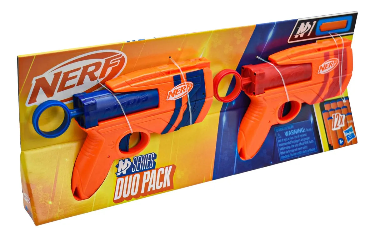 Nerf N Series Duo Pack 12 Dardos Hasbro Naranja
