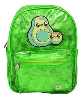 Mochila Trasparente Verde Aguacate Primaria Lluvia
