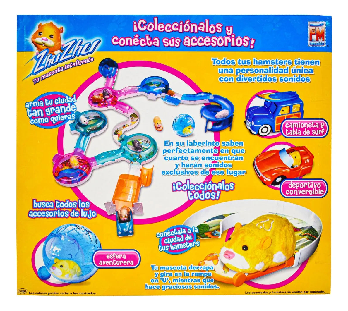 Zhu Zhu Patineta Y Rampa En U Zanahorias Fotorama Azul