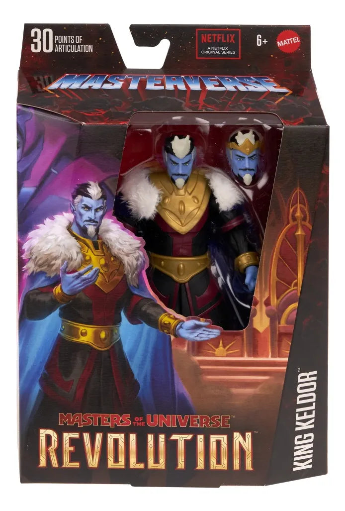 Figura Articulada Masters of the Universe Rey Keldor Masterverse 7"