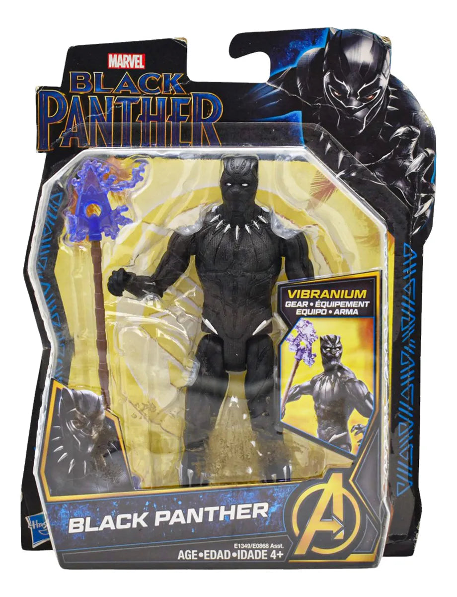 Marvel Avengers Black Panther 15 Cm Lanza Violeta Hasbro Cd