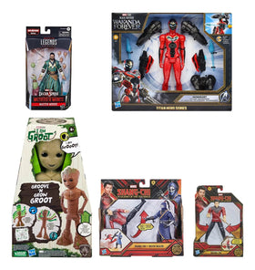 5-Figure Pack: Mordo, Shang Chi, Groot, Ironheart (Hasbro)