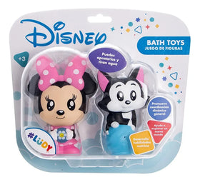 Disney Minnie Y Figaro Juguetes Acuaticos 11cm Ruz