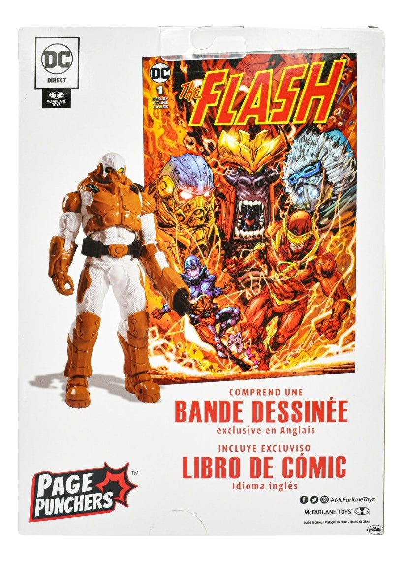 Dc Heat Wave The Flash Comic Page Punchers Mcfarlane Toys