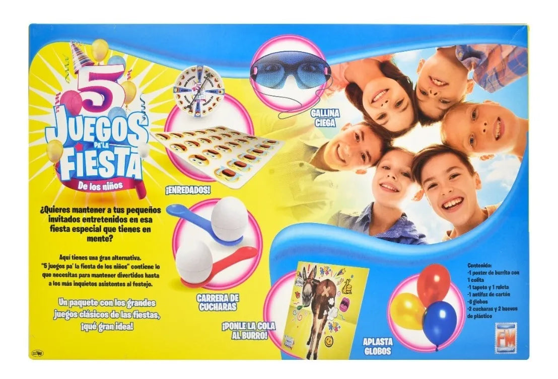5 Juegos Pa La Fiesta De Los Niños Fotorama