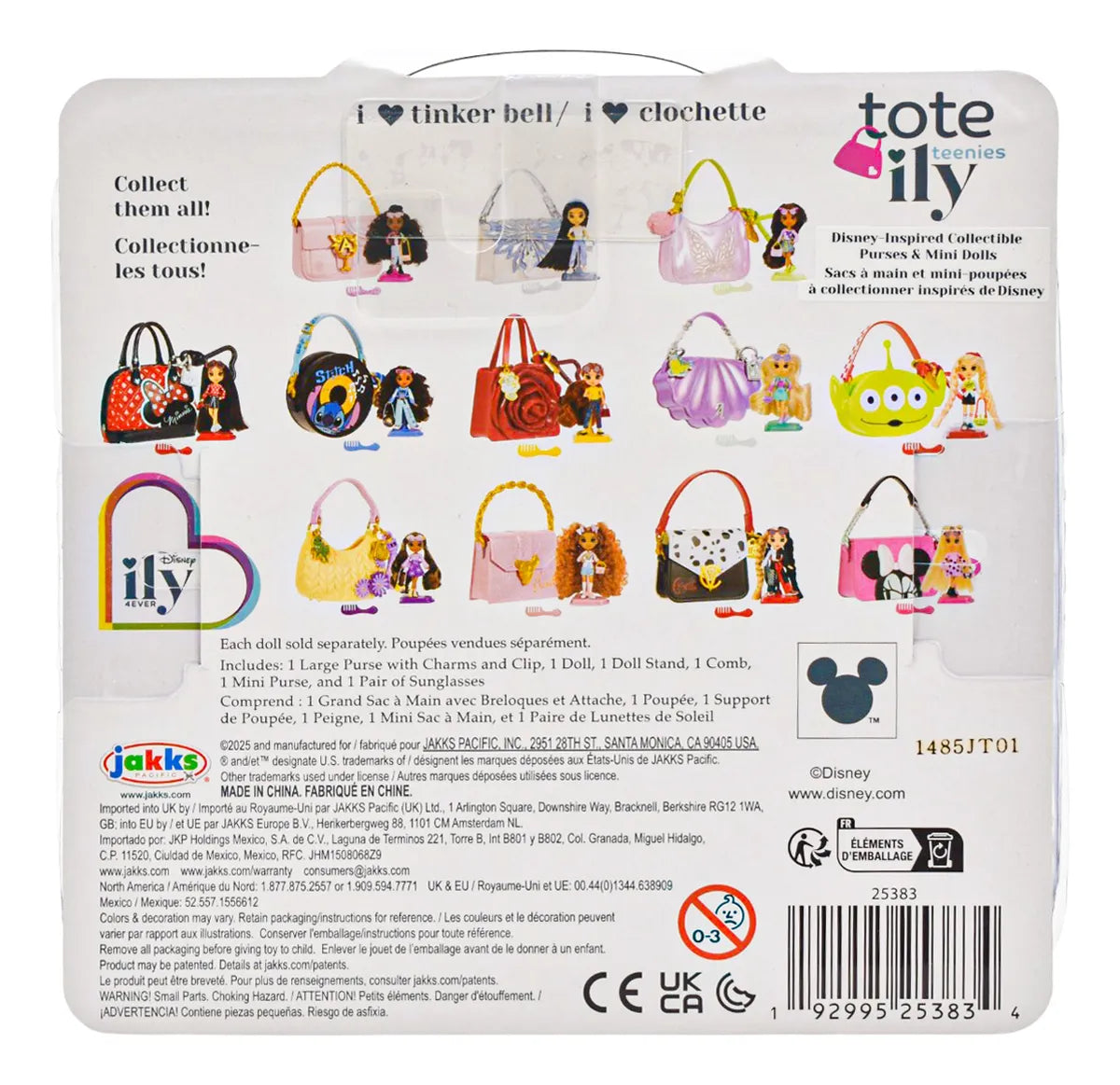 Tote Teenies Ily Serie 1 Pack 3 Muñecas #4 Jakks Pacific