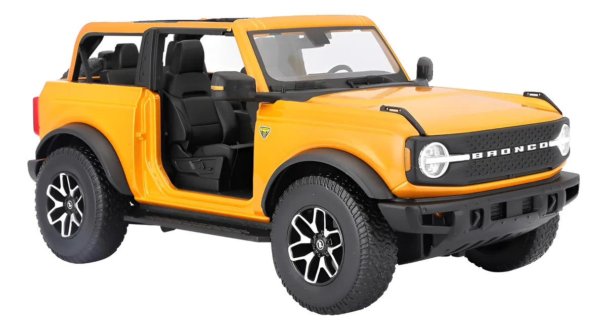 2021 Ford Bronco Badlands Escala 1:18 Maisto Amarillo