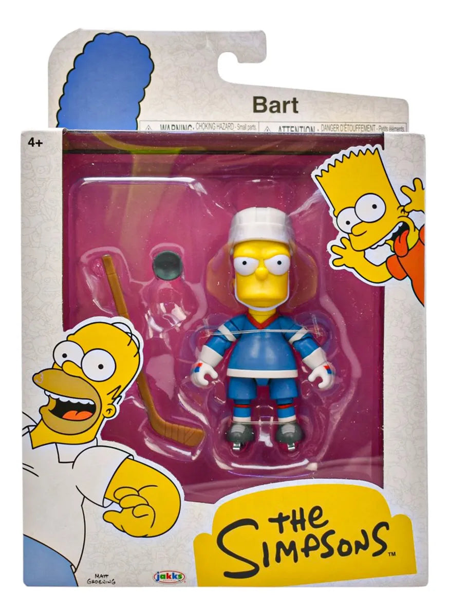 Los Simpsons Pack Bart Y Abuelo Articulada Jakks Pacific