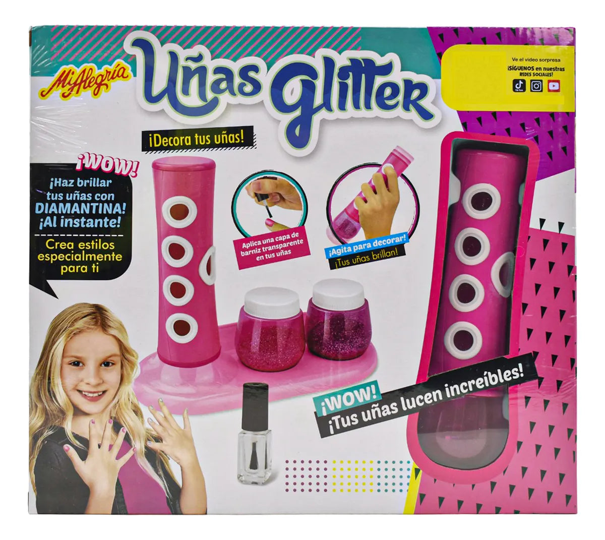 Uñas De Diamante Juego De Manicure Mi Alegría