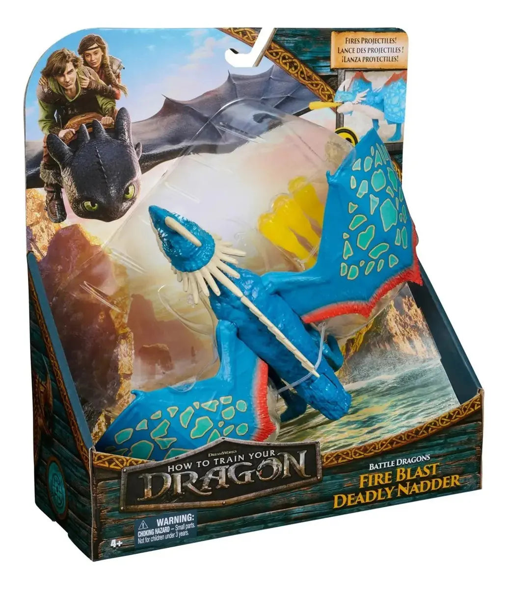 Como Entrenar A Tu Dragon Nadder Fire Blast Spin Master