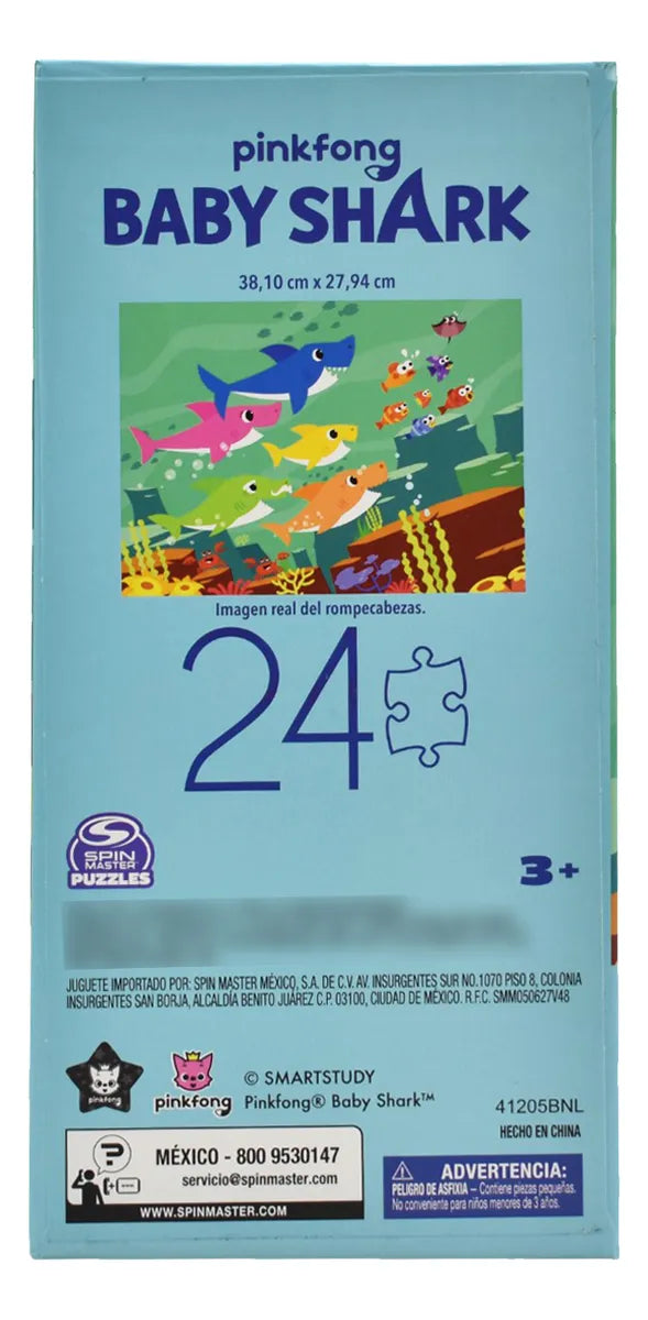Paw Patrol Baby Shark Pack 2 Rompecabezas 72pz Spin Master