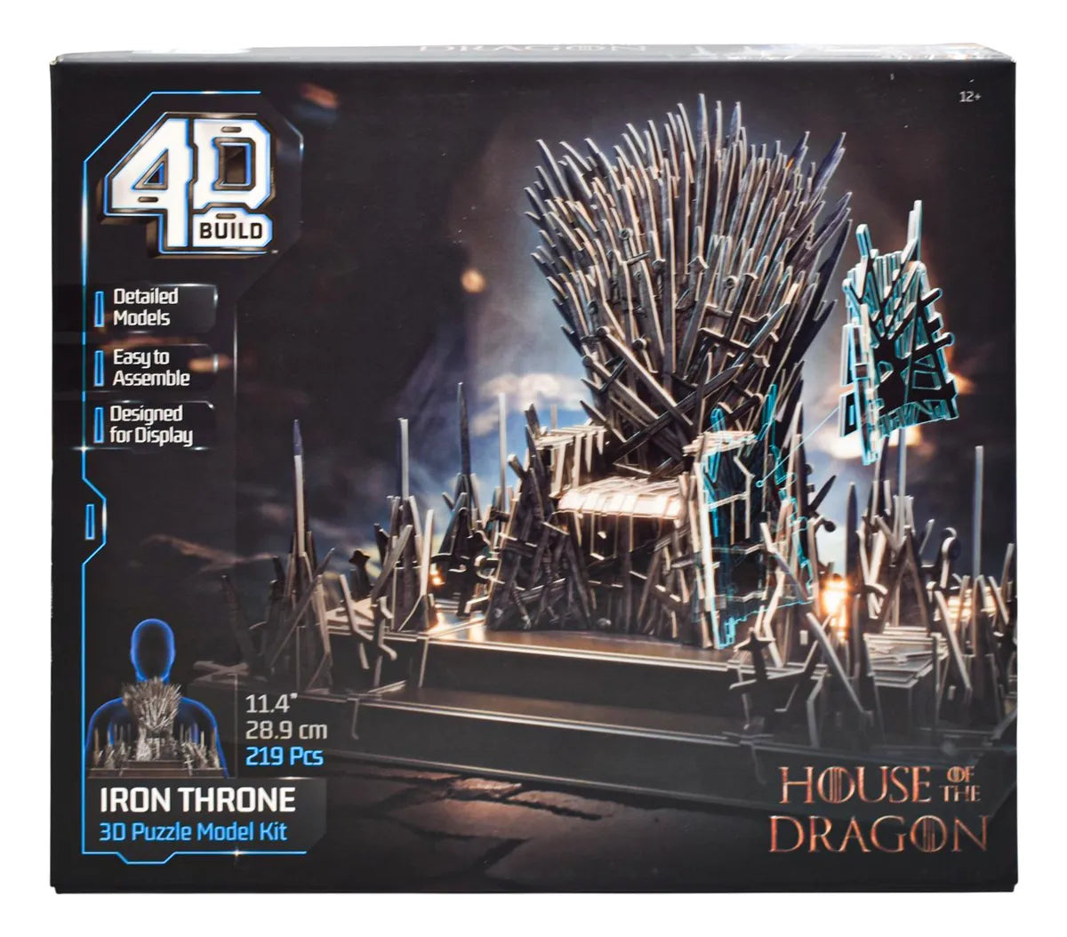 House Of Dragon Rompecabezas 4d Throne 219p Spin Master Cf