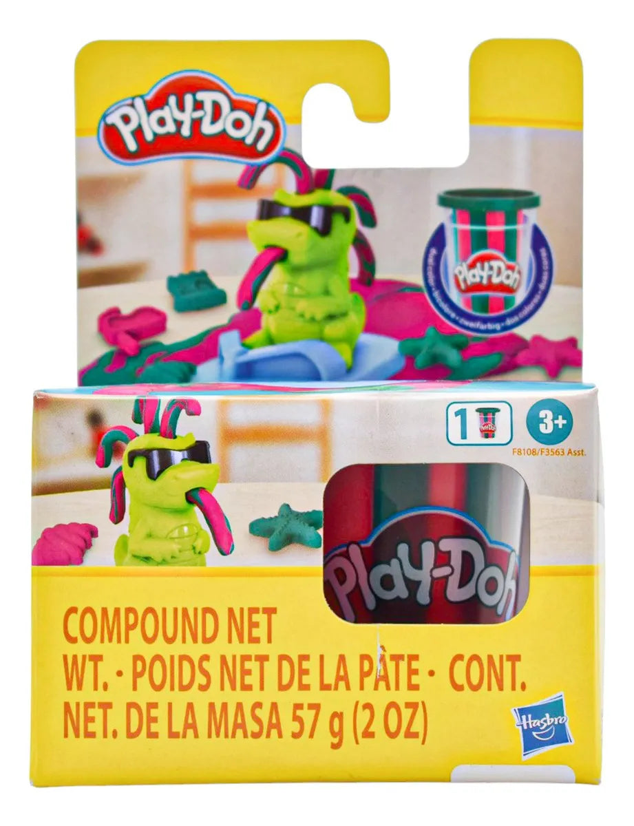 Play-doh Pack 3 Moldes De Animales 171 G Hasbro Color Multicolor