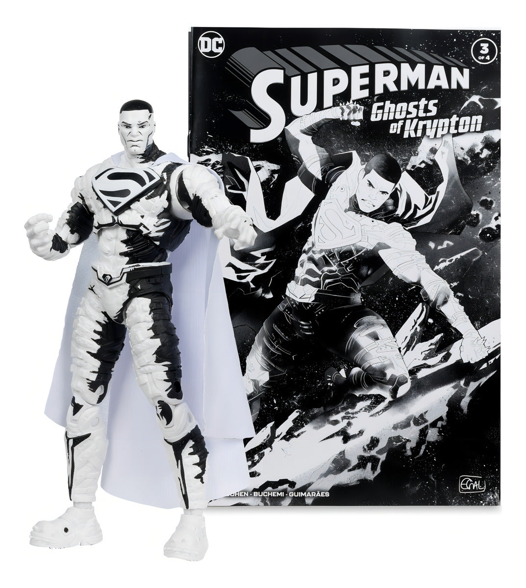Pack x4 Figuras de Acción 7" Superman Series Gold Label Mcfarlane