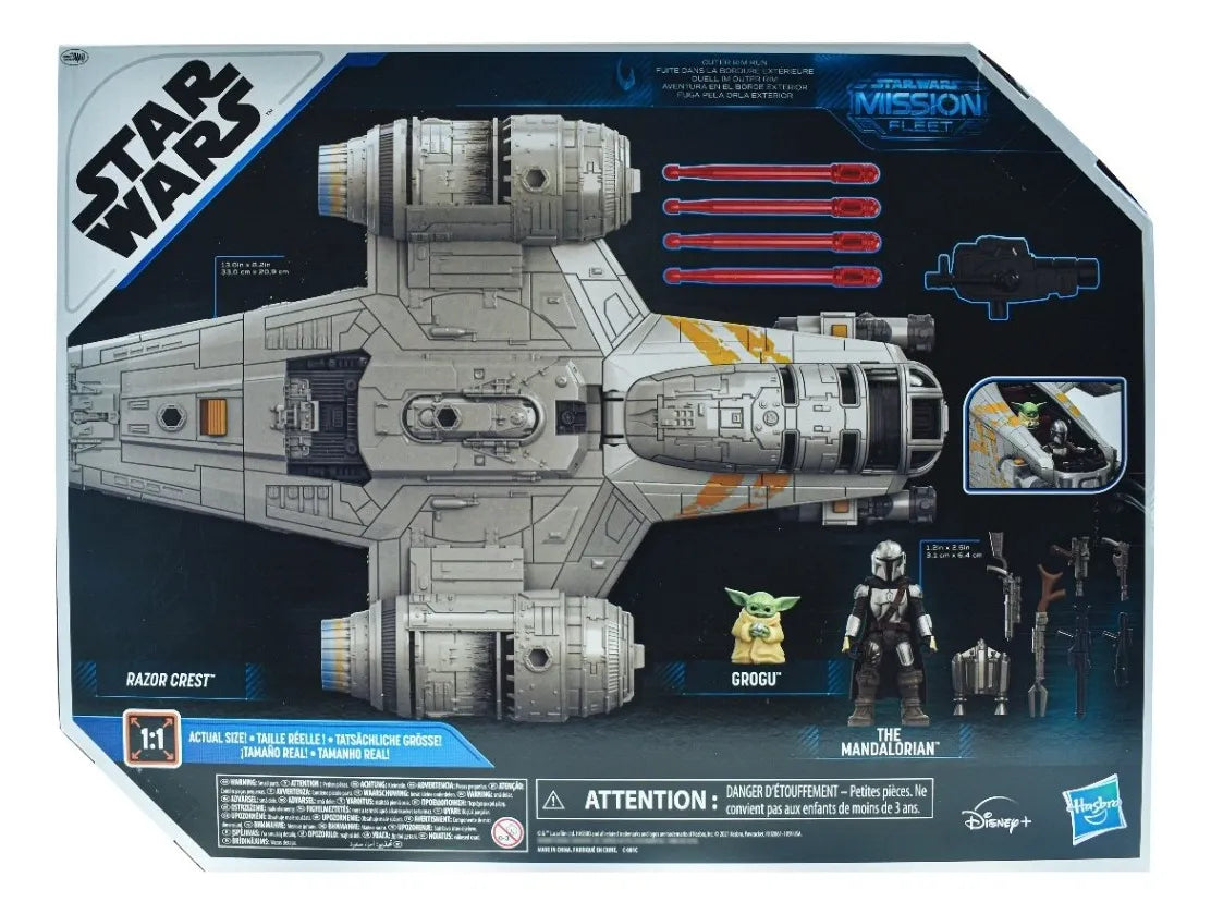 Star Wars Razor Crest Mission Fleet Hasbro