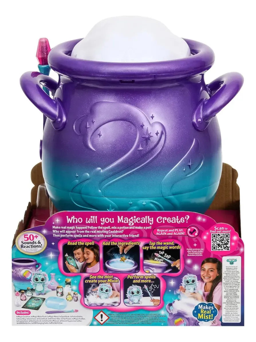 Magic Mixies Caldero Magico Morado Arcoiris 50 Sonidos Moose