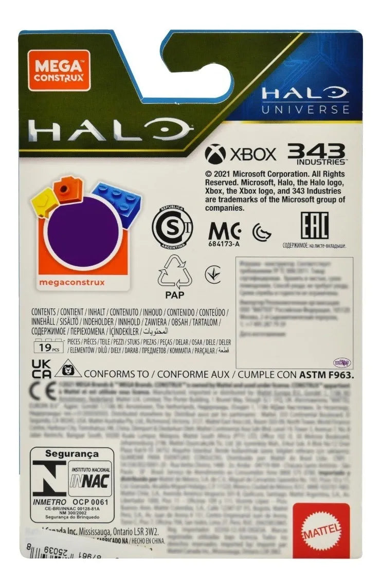Halo Universe Agent Locke 19pz Serie 15 Mega Construx 19