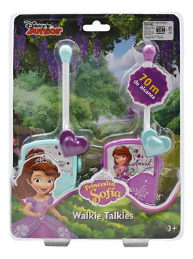 Disney Princess Sofia Walkie Talkie, 70m Range, #2 Toymark Violet
