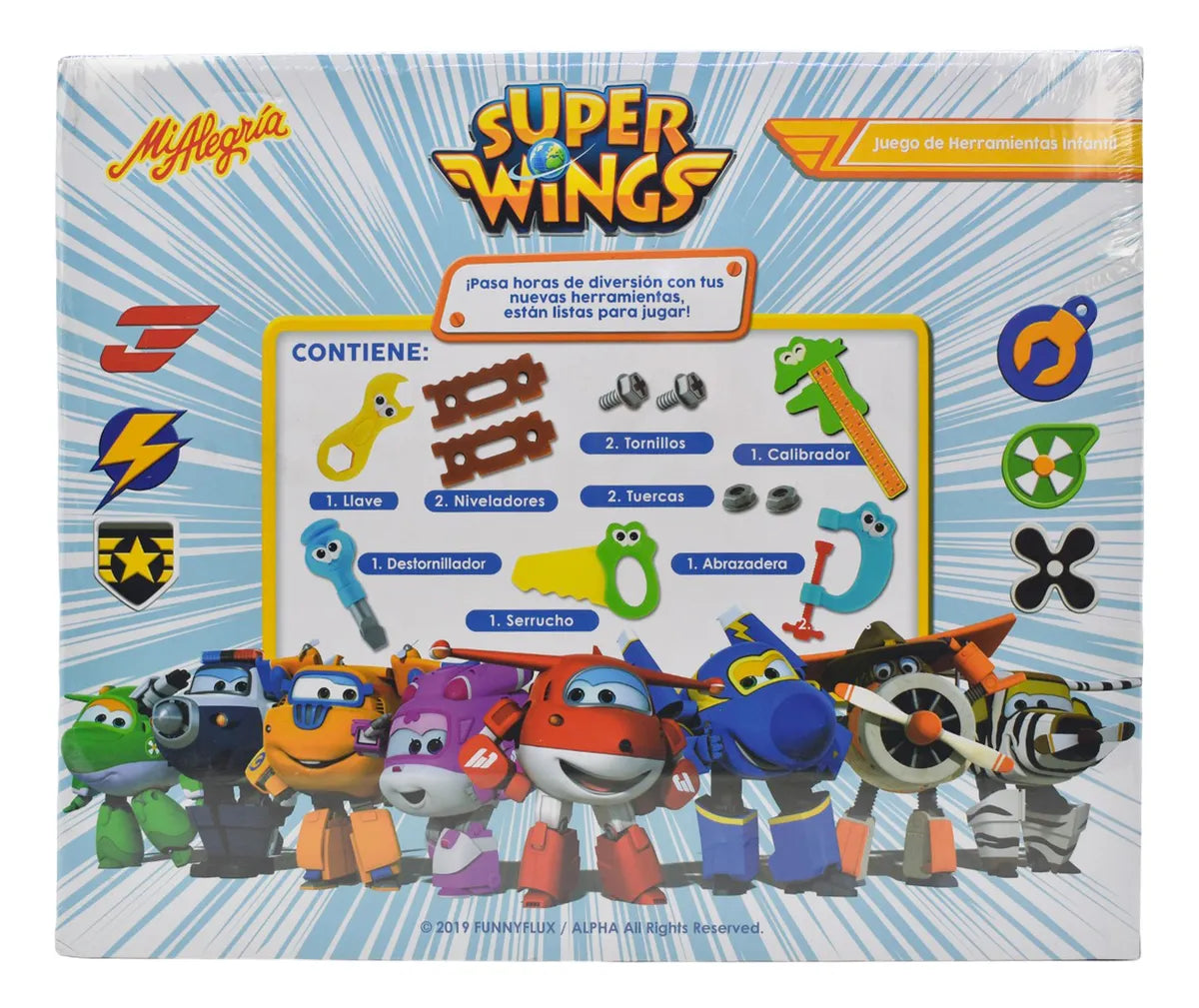 Super Wings Juego De Herramientas Infantil Mi Alegria