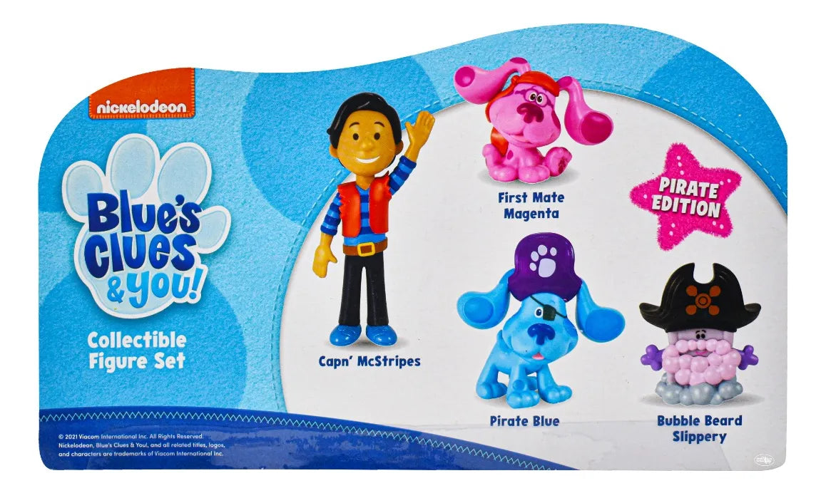 Pistas De Blue Y Tu Set 4 Figuras Edicion Piratas Just Play