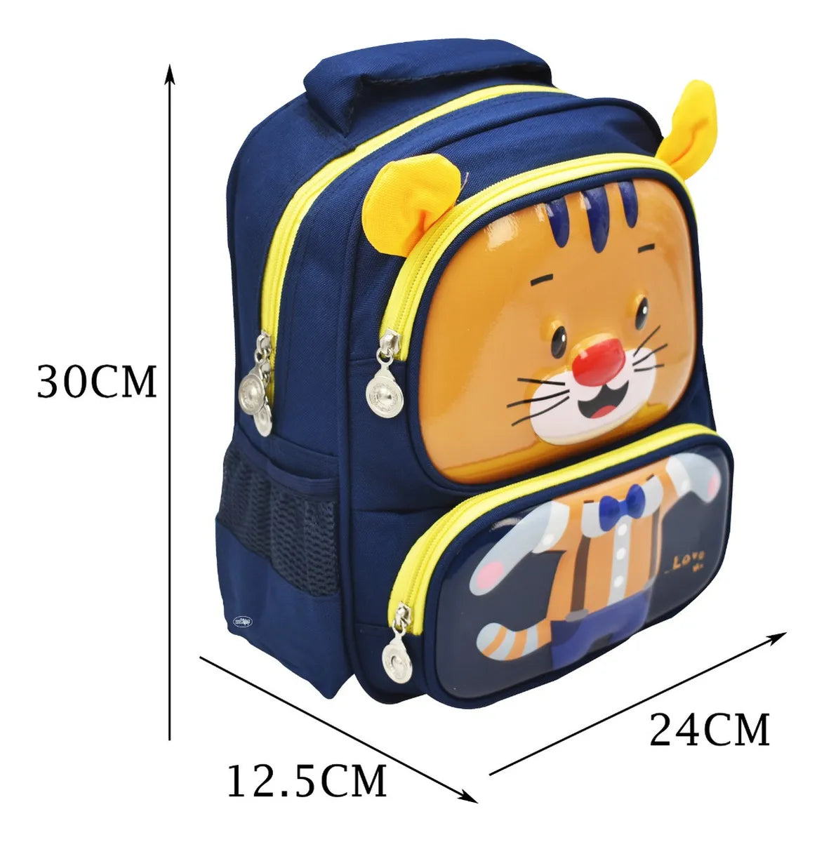 Mochila Tigre Love Me Mini Backpack 3d Azul Ll23kbm021