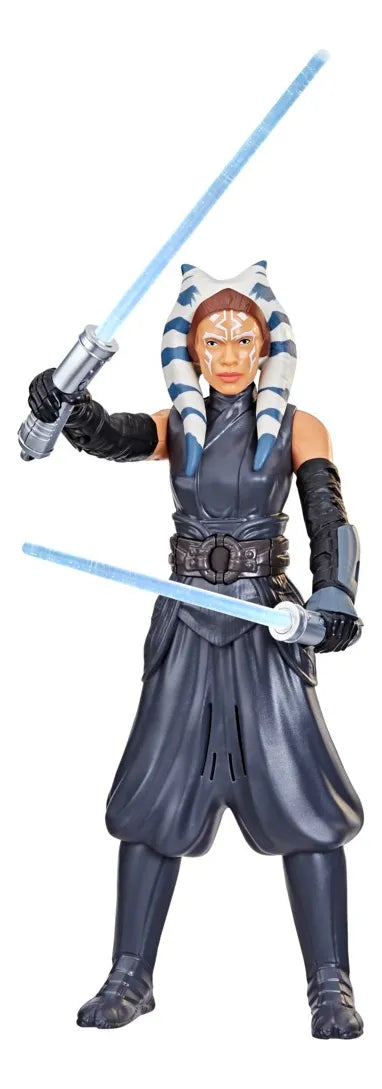 Figura De Acción Star Wars Galactic Action Ahsoka Tano +3