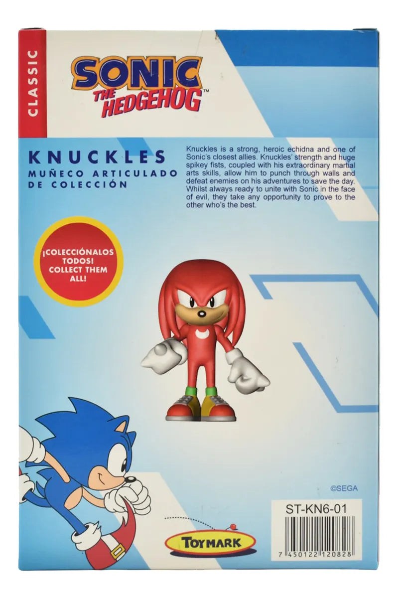 Sonic The Hedgehog Pack Tails Y Knuckles 15 Cm Toymark