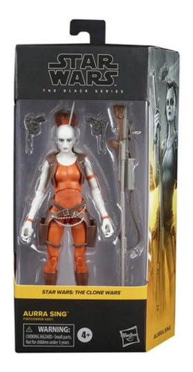 Star Wars Black Series The Clone Wars Aurra Sing Hasbro Cd