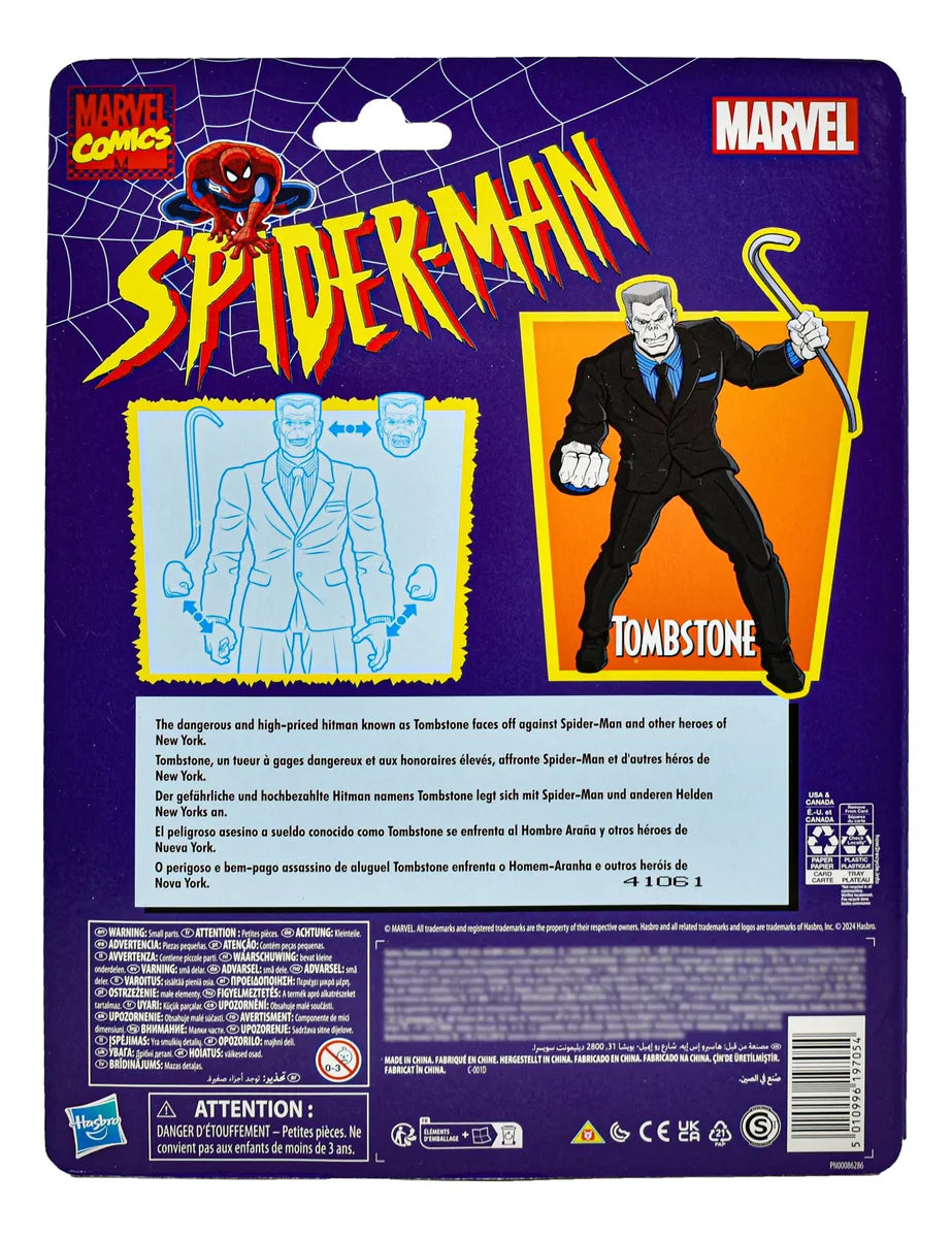 Marvel Spiderman Pack Tombstone Y Mj 15 Cm Hasbro