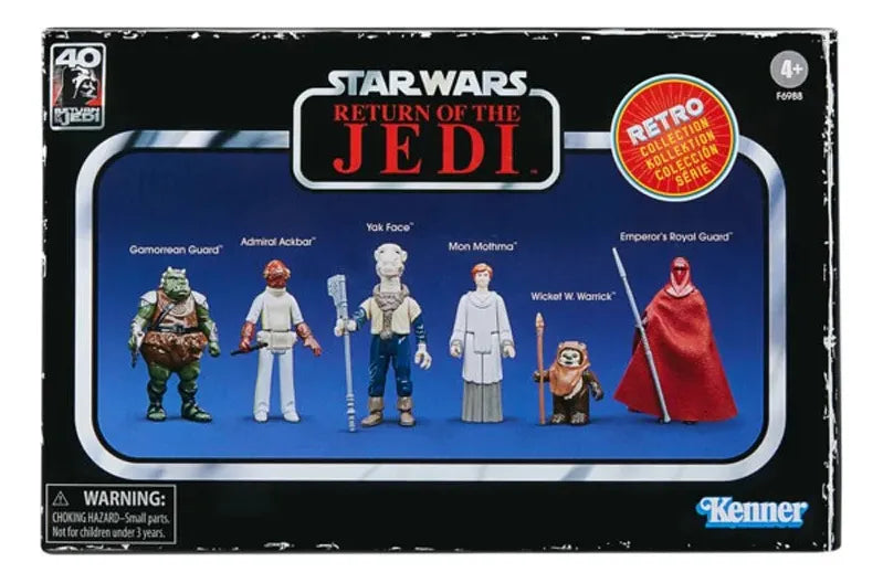 Star Wars Vintage Y Retro Collection Pack 6 Piezas #4 Hasbro