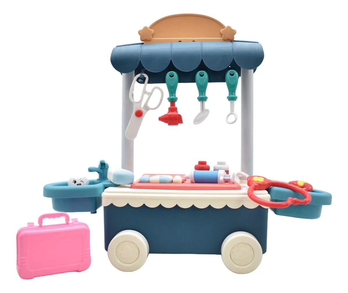 Carro Multifuncional De Equipos Medicos Juego De Rol T1003a