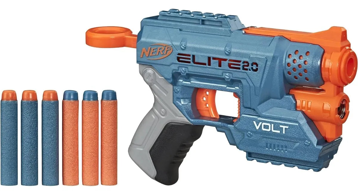 Nerf Elite 2.0 Volt Sd-1 6 Dardos Hasbro Azul