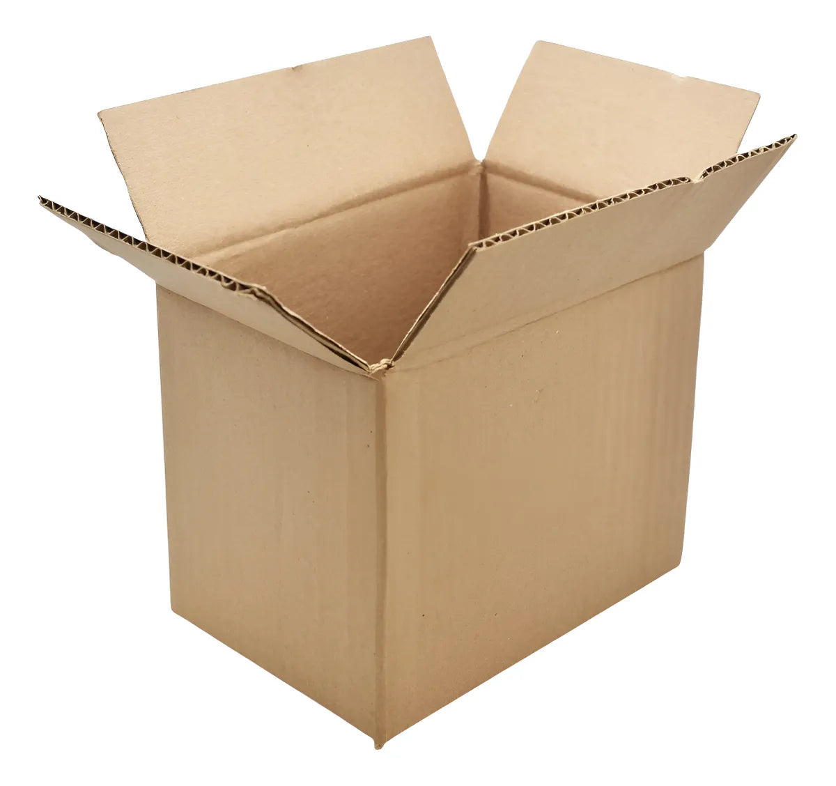100 Cajas De Carton Empaque E-commerce 16x13.8x19.5cm Exch1 Caqui