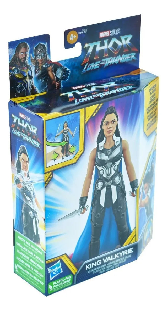 Marvel Thor Love And Thunder King Valkyrie De Lujo Hasbro